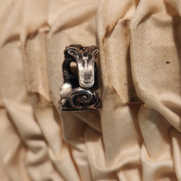 Artisan Made Antique Spoon Ring Sz 7.5 - Picture 3 of 7